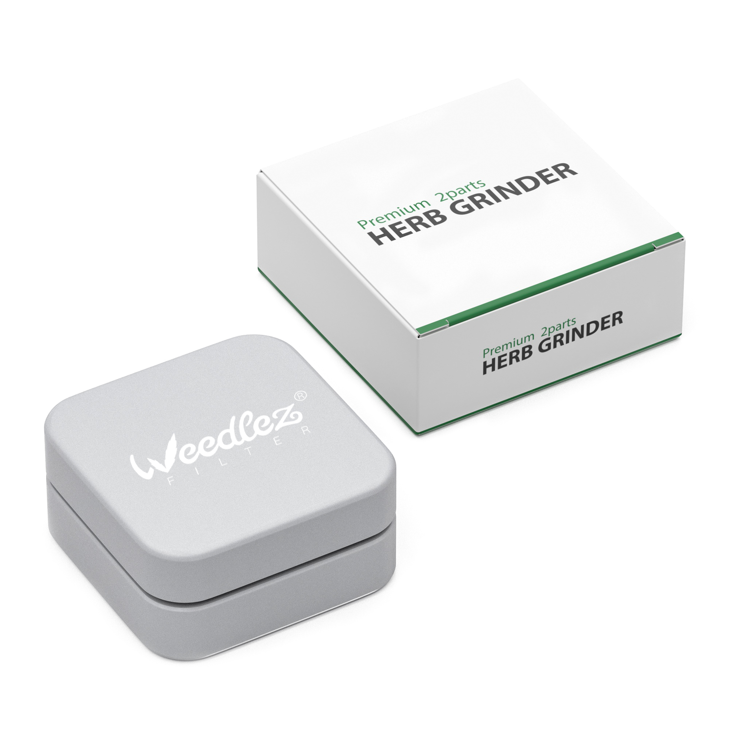 GRIP – Grinder Quadrato in Ceramica | 2 Layer