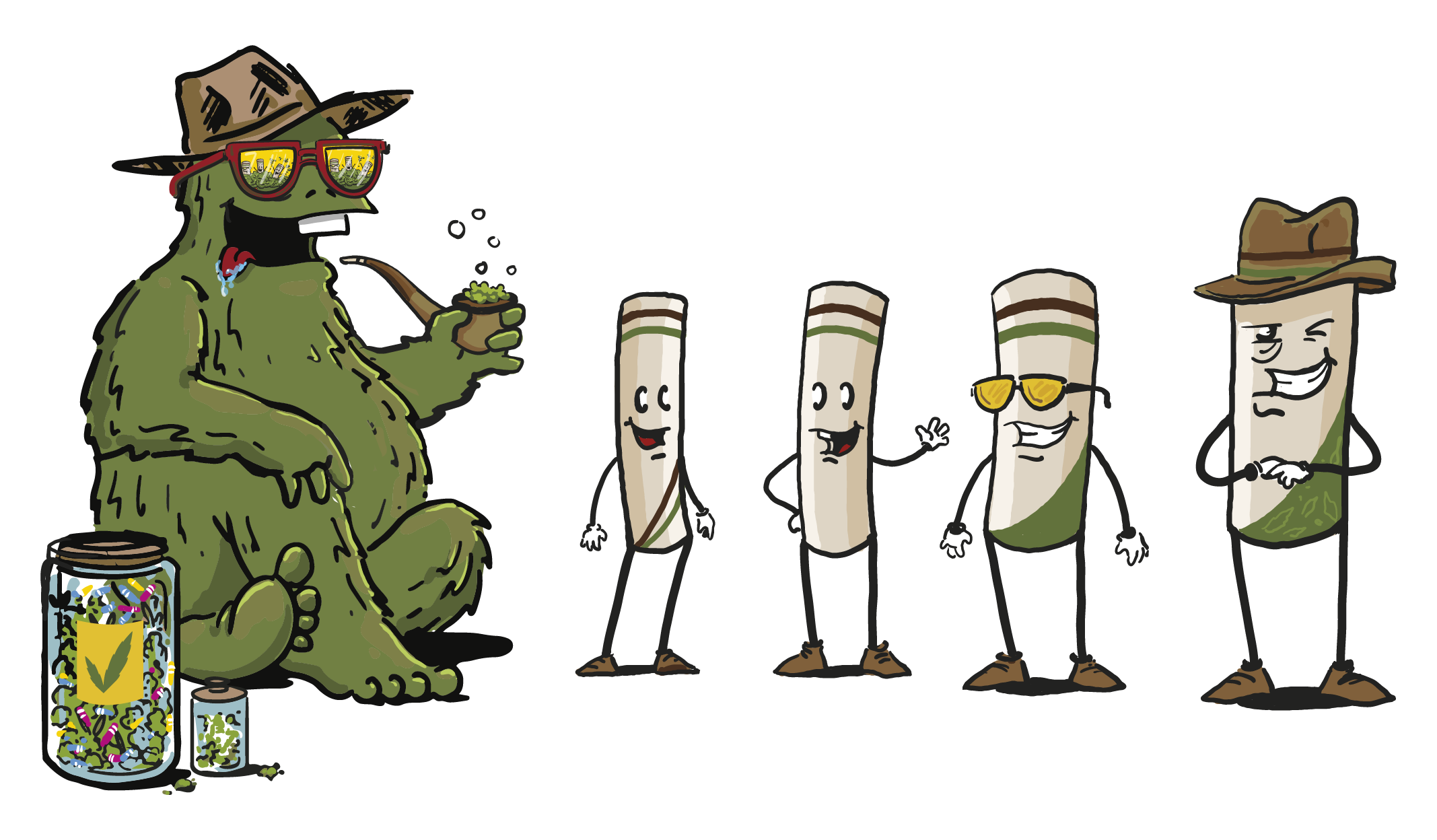 The Weedle e Phil Trino